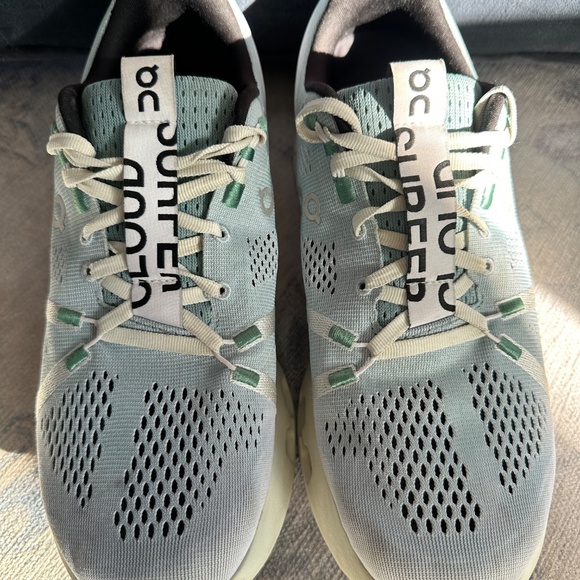 Women’s ON Cloudsurfer Running Sneakers Size 9 Mineral Aloe - Picture 10 of 12